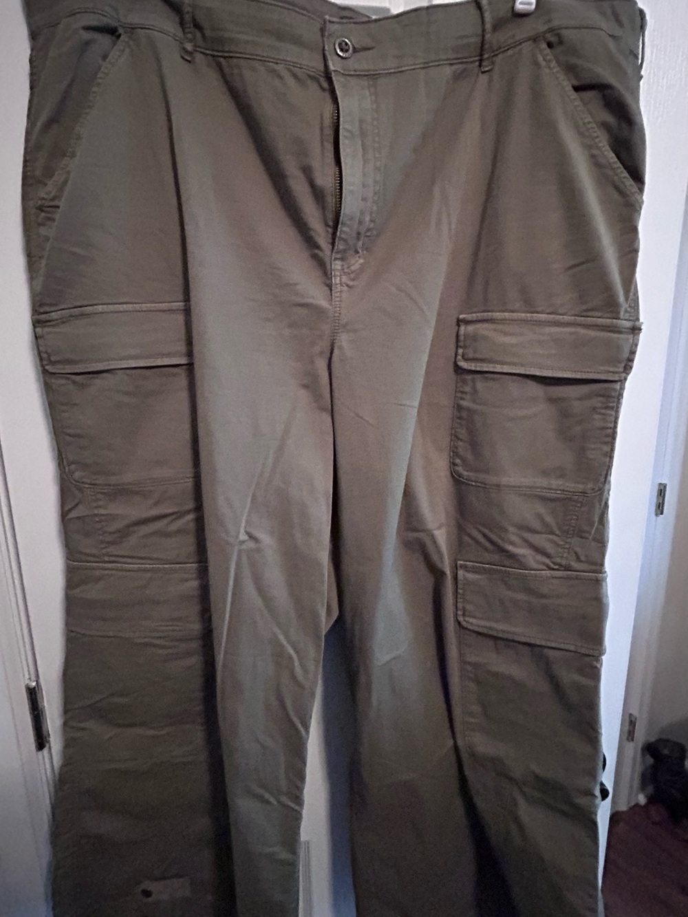 torrid Olive Wide-Leg Cargo Pants
